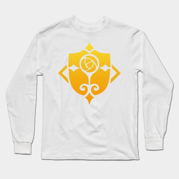 Genshin Impact Noelle Emblem Long Sleeve T-Shirt by GachaSlave